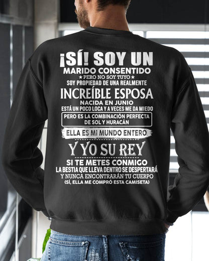 JUNIO - ¡SÍ! SOY UN MARIDO CONSENTIDO - Regalo especial para tu novio o esposo - NINA06