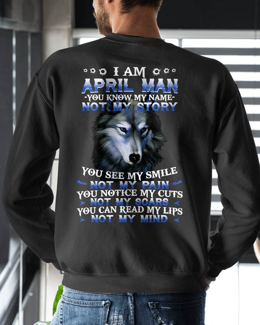 APRIL - YOU KNOW MY NAME NOT MY STORY - MAN TEE - NINA04 (SKU26T-01-48-04)