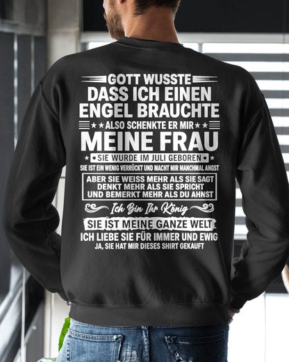 JULI - Ich Bin Ihr König SIE IST MEINE GANZE WELT - Das perfekte Geschenk für deinen Freund - GER/NINA07 (SKU2605-397-07)