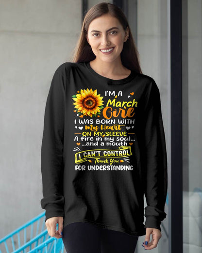 MARCH - I WAS BORN WITH MY HEART ON MY SLEEVE - FMA - NINA03 (SKU2605-28-03)