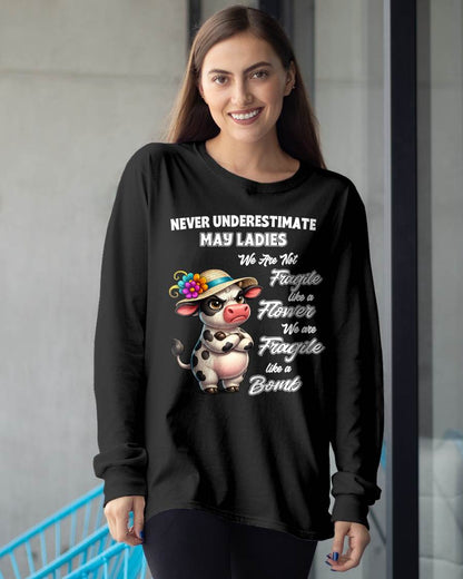 MAY - WE ARE NOT FRAGILE LIKE A FLOWER WE ARE FRAGILE LIKE A BOMB - FMA - NINA05 (SKU2605-18-05)