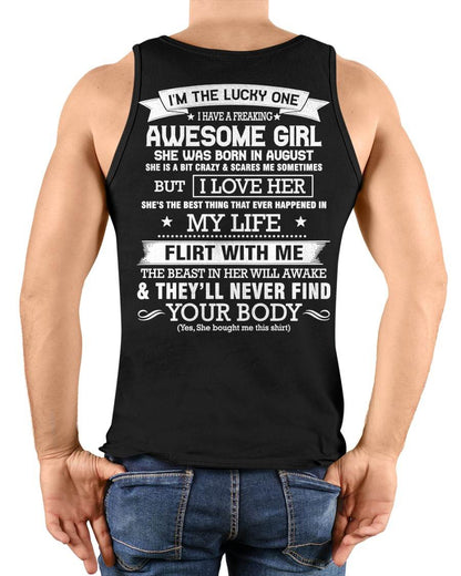 AUGUST – SHE’S THE BEST THING THAT EVER HAPPENED IN MY LIFE - FROM WIFE - NINA08 (SKU26T-01280-08)