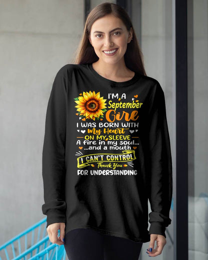 SEPTEMBER - I WAS BORN WITH MY HEART ON MY SLEEVE - FMA - NINA09 (SKU2605-28-09)
