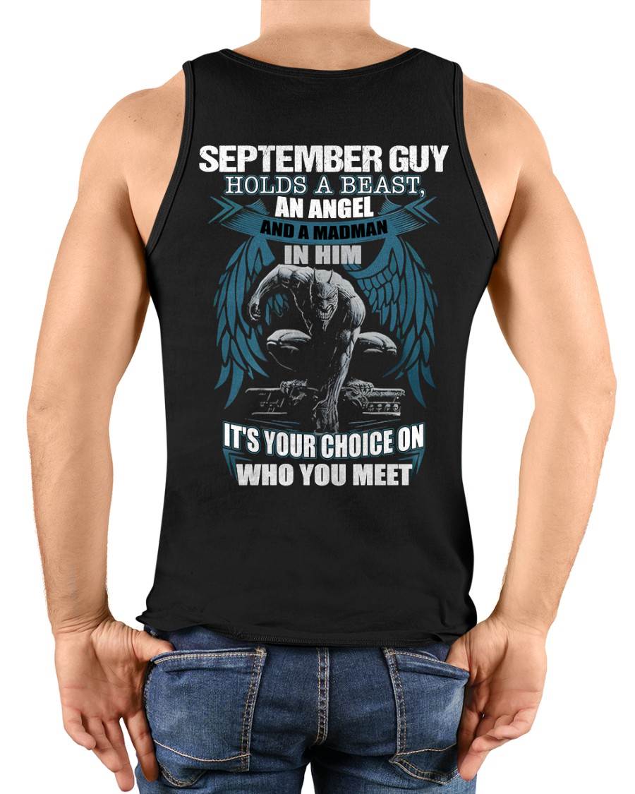 SEPTEMBER - IT'S YOUR CHOICE ON WHO YOU MEET - MAN TEE - NINA09 (SKU26T-01-47-09)