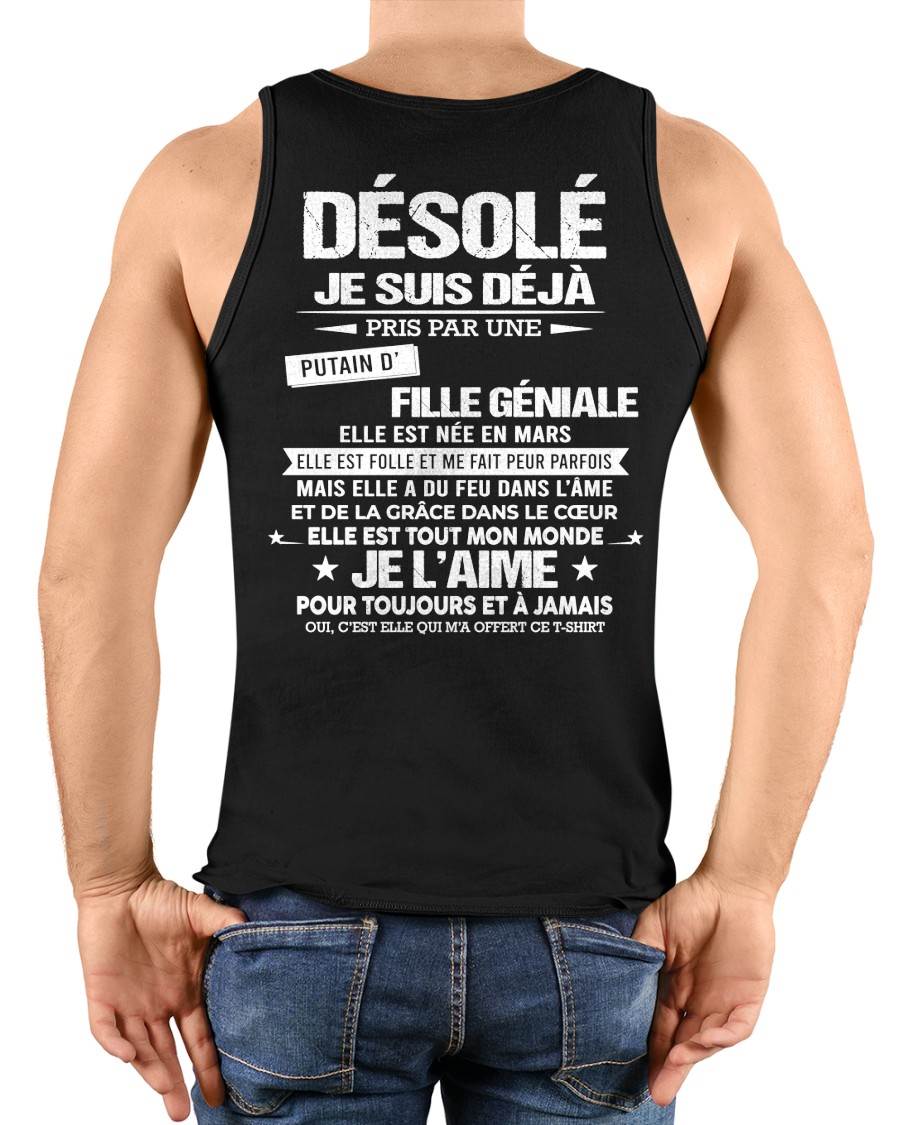 MARS – DÉSOLÉ, JE SUIS DÉJÀ PRIS PAR UNE FILLE VRAIMENT GÉNIALE – DE LA PART DE MA FEMME - FR03 / NINA03 (SKU26T-01140-03)