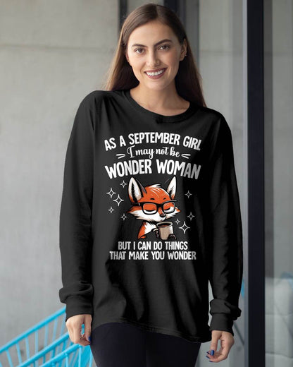 SEPTEMBER - I MAY NOT BE WONDER WOMAN BUT I CAN DO THINGS THAT MAKE YOU WONDER - FMA - NINA09 (SKU2603-165-09)