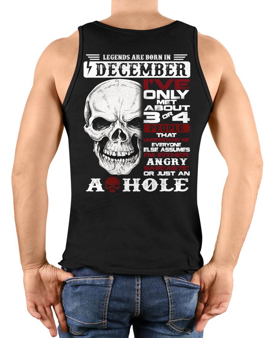 DECEMBER – I’VE MET ABOUT 3 OR 4 PEOPLE WHO UNDERSTAND ME – MAN TEE - NINA12 (SKU10-16-12)