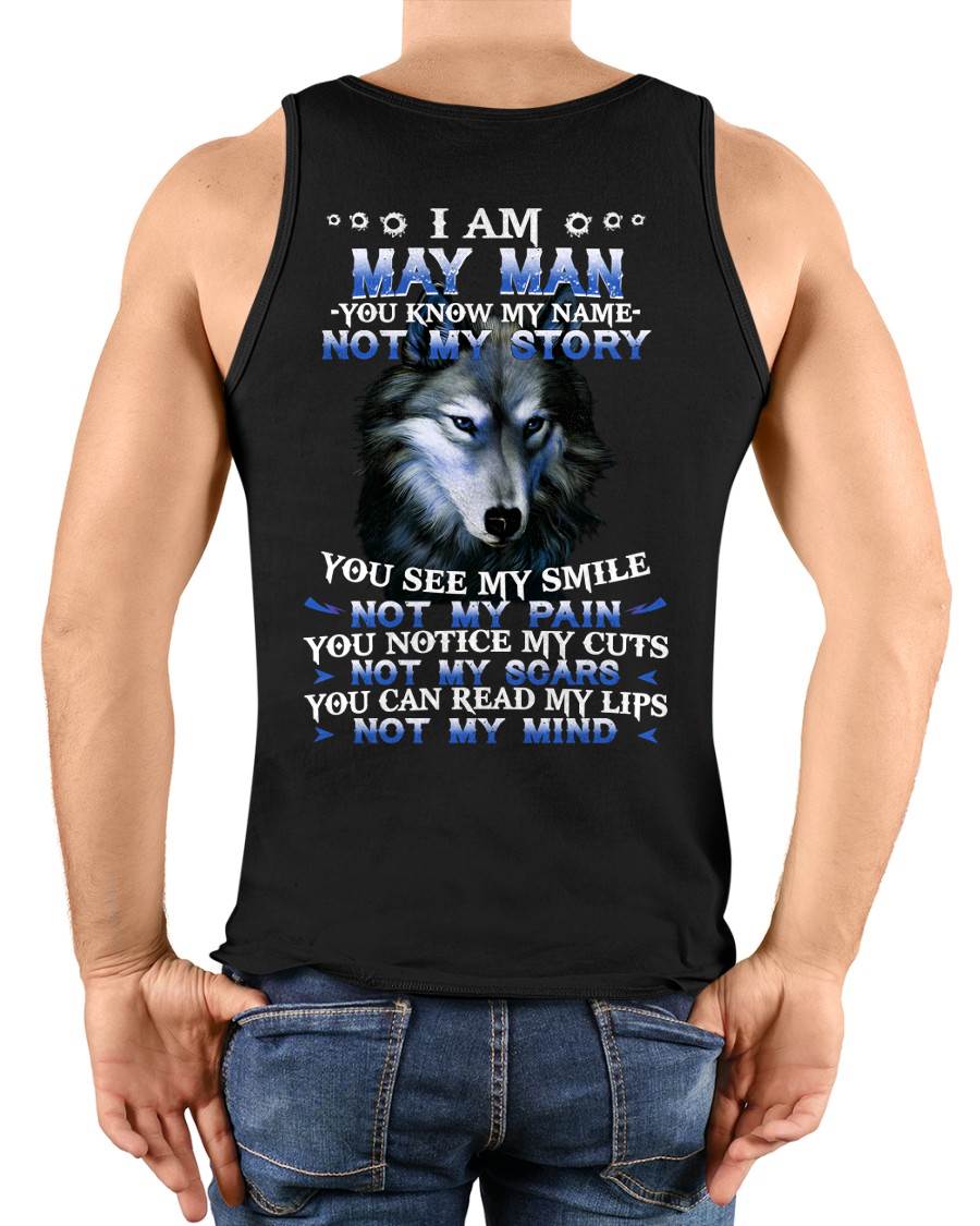 MAY - YOU KNOW MY NAME NOT MY STORY - MAN TEE - NINA05 (SKU26T-01-48-05)