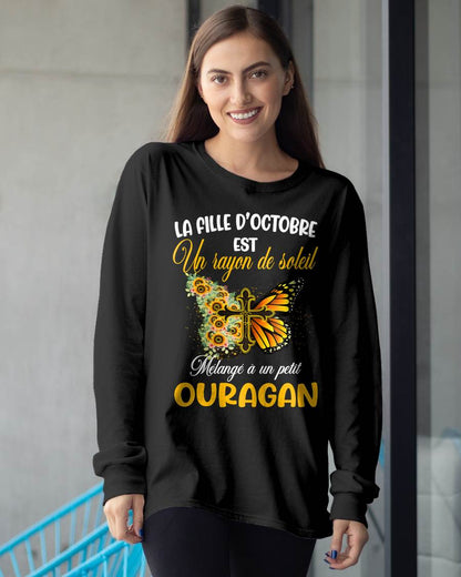 OCTOBRE - LA FILLE D’OCTOBRE EST UN RAYON DE SOLEIL MÉLANGÉ À UN PETIT OURAGAN - FMA - FR/NINA10 (SKU2603-153-10)