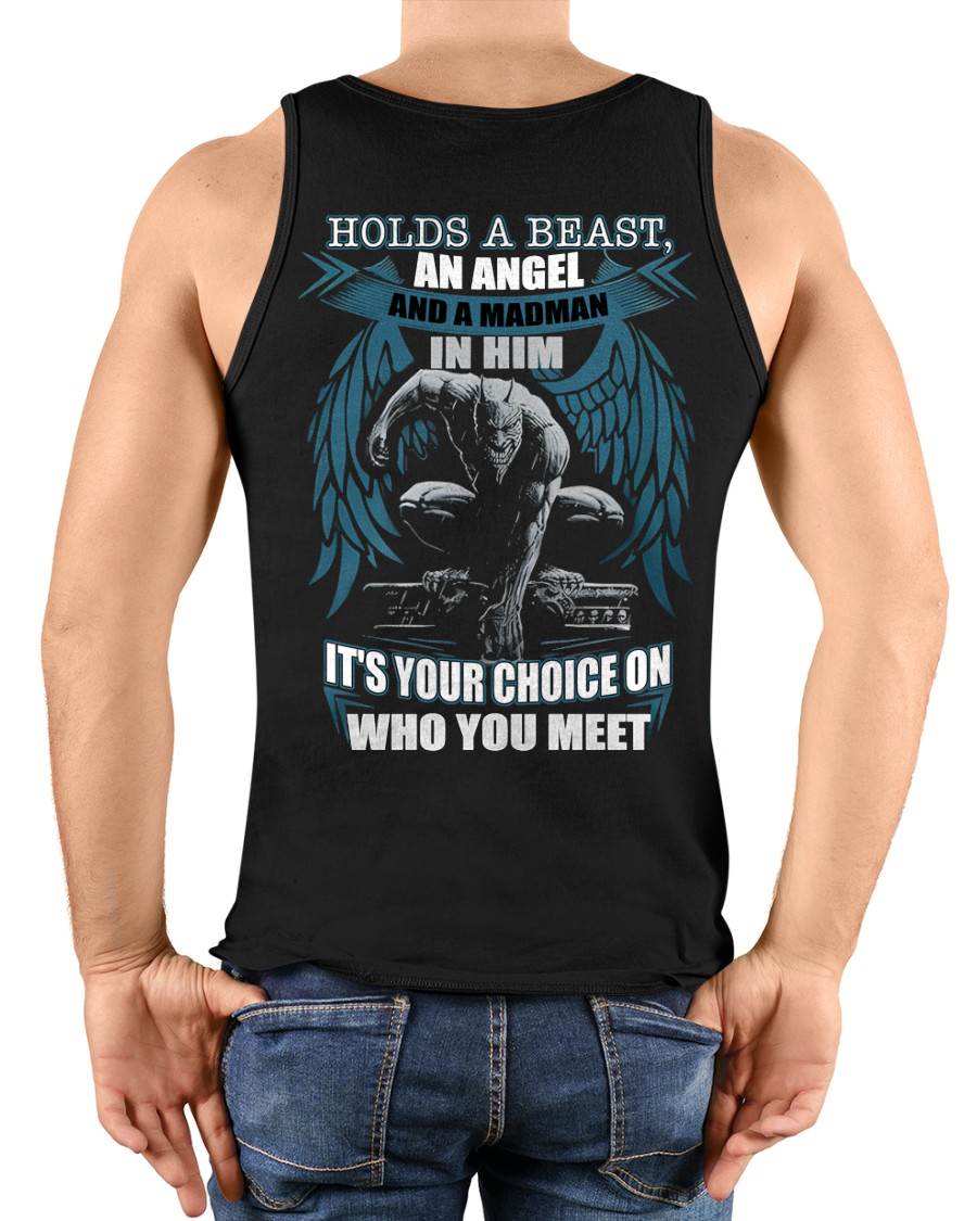 IT'S YOUR CHOICE ON WHO YOU MEET - MAN TEE - NINA00 (SKU26T-01-47-00)