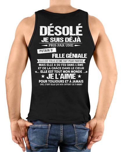 DÉSOLÉ, JE SUIS DÉJÀ PRIS PAR UNE FILLE VRAIMENT GÉNIALE – DE LA PART DE MA FEMME - FR00 / NINA00 (SKU26T-01140-00)