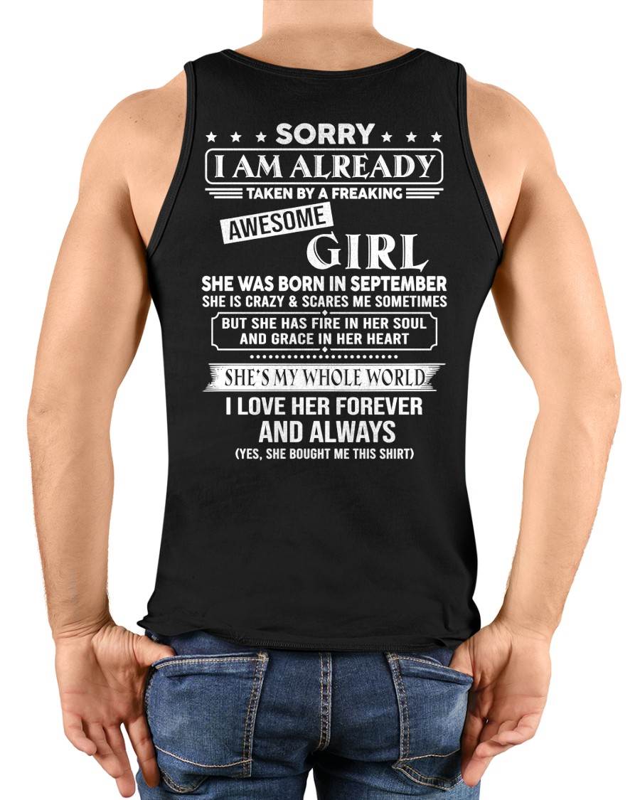 SEPTEMBER – SHE HAS FIRE IN HER SOUL AND GRACE IN HER HEART I LOVE HER FOREVER AND ALWAYS – FROM WIFE – NINA09 (SKU2602-60-09)