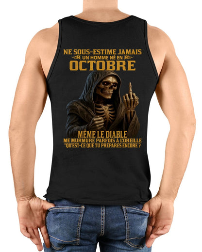 NE SOUS-ESTIME JAMAIS UN HOMME NÉ EN OCTOBRE Fr10 NINA10 male (SKU12-305-10)