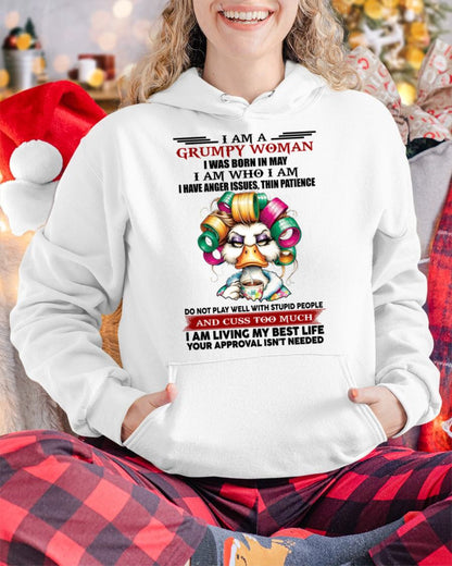 MAY - GRUMPY WOMAN - BIRTHDAY SHIRT FOR WOMEN - FMA / NINA05 (SKU26T-01-22-05)