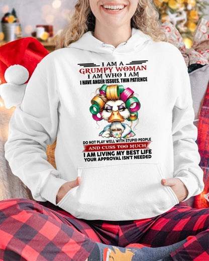 GRUMPY WOMAN - BIRTHDAY SHIRT FOR WOMEN - FMA / NINA00 (SKU26T-01-22-00)
