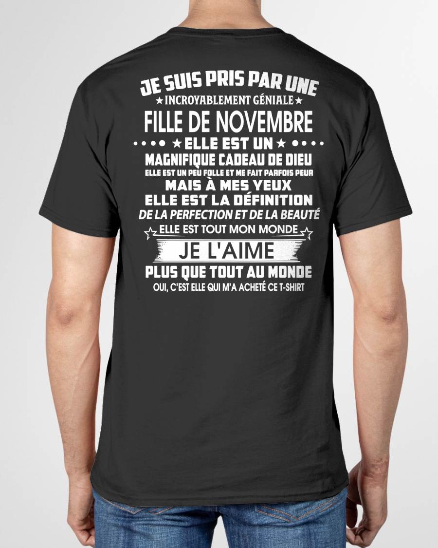 NOVEMBRE – MAIS À MES YEUX, ELLE EST LA DÉFINITION DE LA PERFECTION ET DE LA BEAUTÉ – DE SA FEMME - FR11/NINA11 (SKU2605-424-11)
