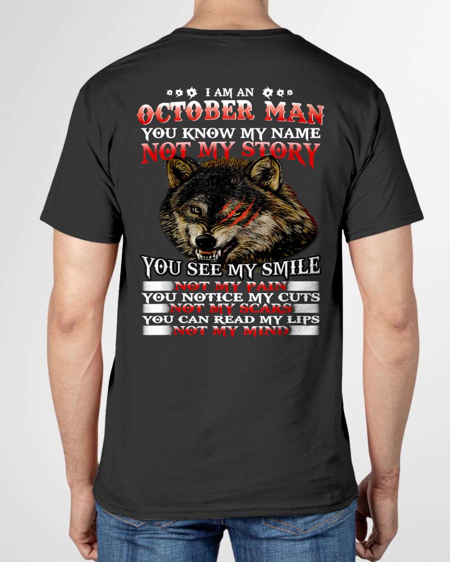 OCTOBER MAN - YOU KNOW MY NAME, NOT MY STORY - MANTEE - NINA10 (SKU2604-247-10)