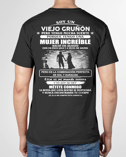 AGOSTO - SOY UN VIEJO GRUÑÓN - Regalo especial para tu novio o esposo - NINA08 (SKU2604-270-08)