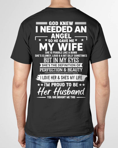 IN MY EYES SHE'S THE DEFINITION OF PERFECTION & BEAUTY I LOVE HER & SHE'S MY LIFE - FROM WIFE - NINA00 (SKU26T-01171-00)