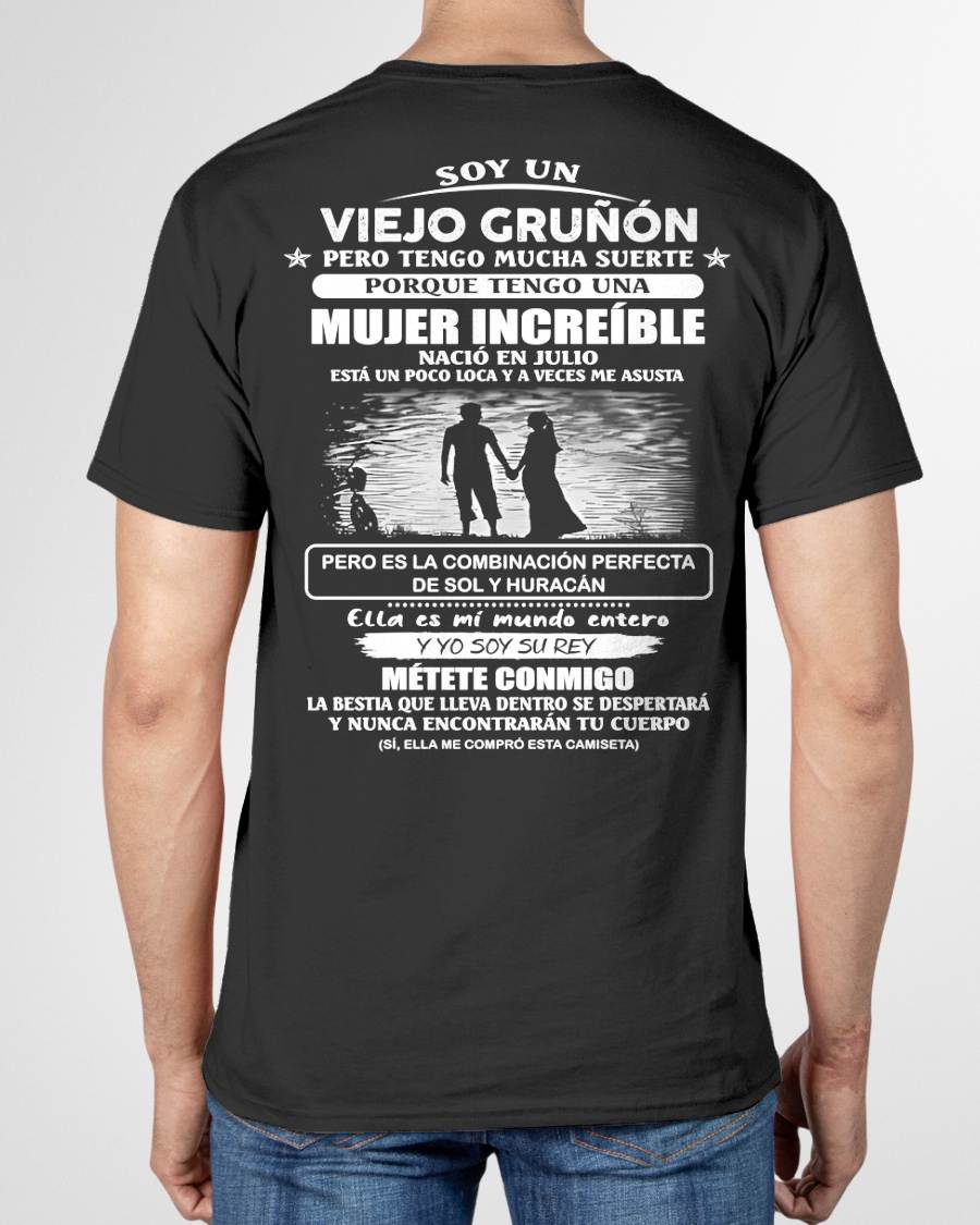 JULIO - SOY UN VIEJO GRUÑÓN - Regalo especial para tu novio o esposo - NINA07 (SKU2604-270-07)