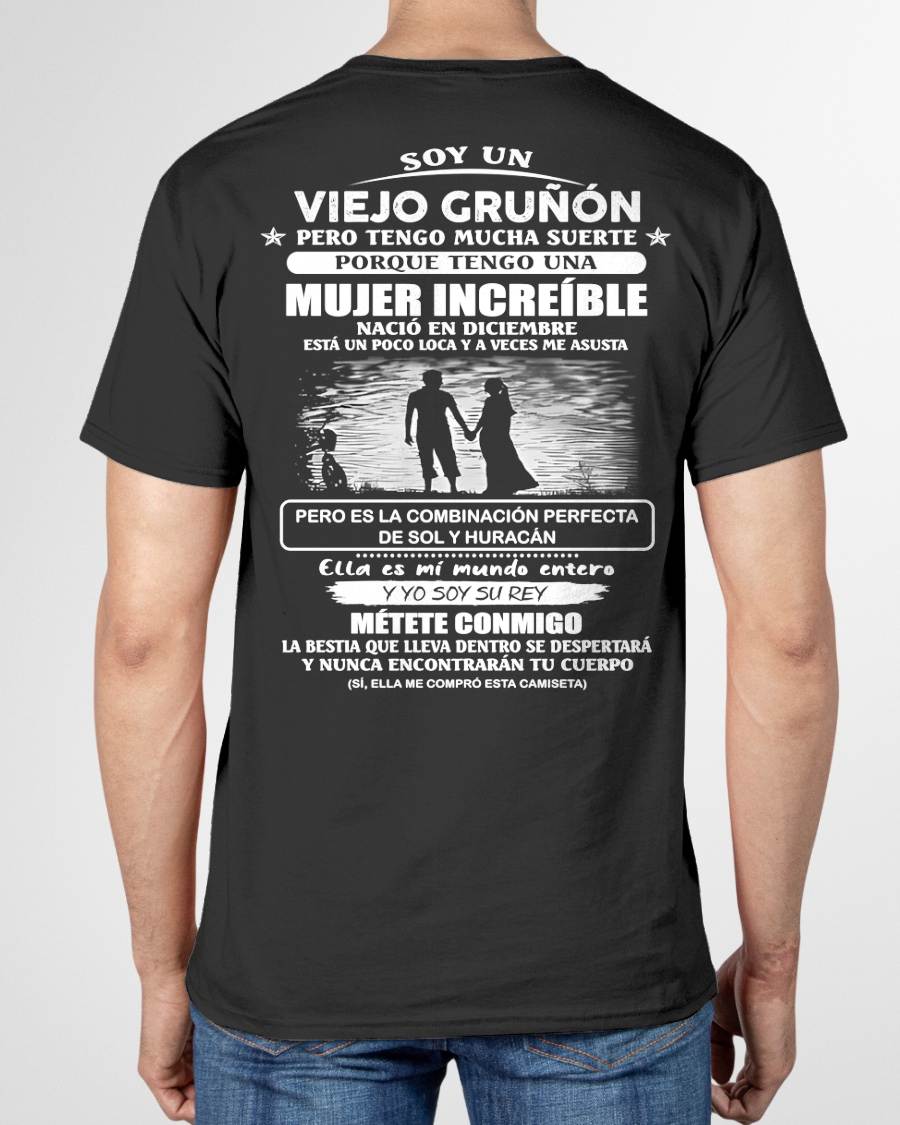 DICIEMBRE - SOY UN VIEJO GRUÑÓN - Regalo especial para tu novio o esposo - NINA12 (SKU2604-270-12)