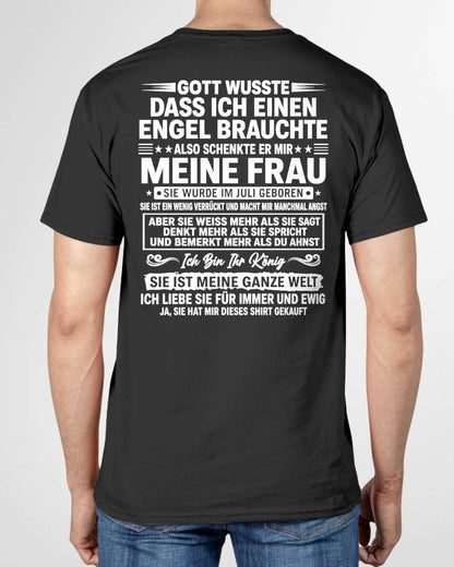 JULI - Ich Bin Ihr König SIE IST MEINE GANZE WELT - Das perfekte Geschenk für deinen Freund - GER/NINA07 (SKU2605-397-07)