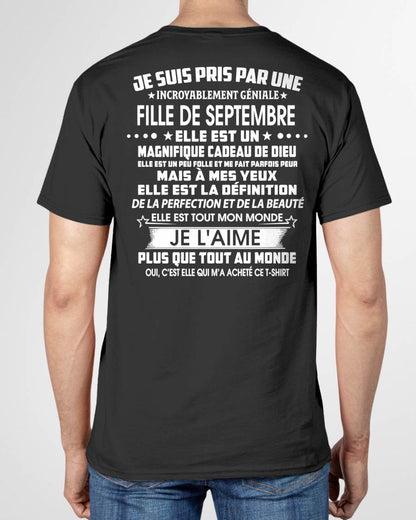 SEPTEMBRE – MAIS À MES YEUX, ELLE EST LA DÉFINITION DE LA PERFECTION ET DE LA BEAUTÉ – DE SA FEMME - FR09/NINA09 (SKU2605-424-09)