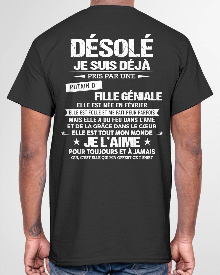 FÉVRIER – DÉSOLÉ, JE SUIS DÉJÀ PRIS PAR UNE FILLE VRAIMENT GÉNIALE – DE LA PART DE MA FEMME - FR02 / NINA02 (SKU26T-01140-02)