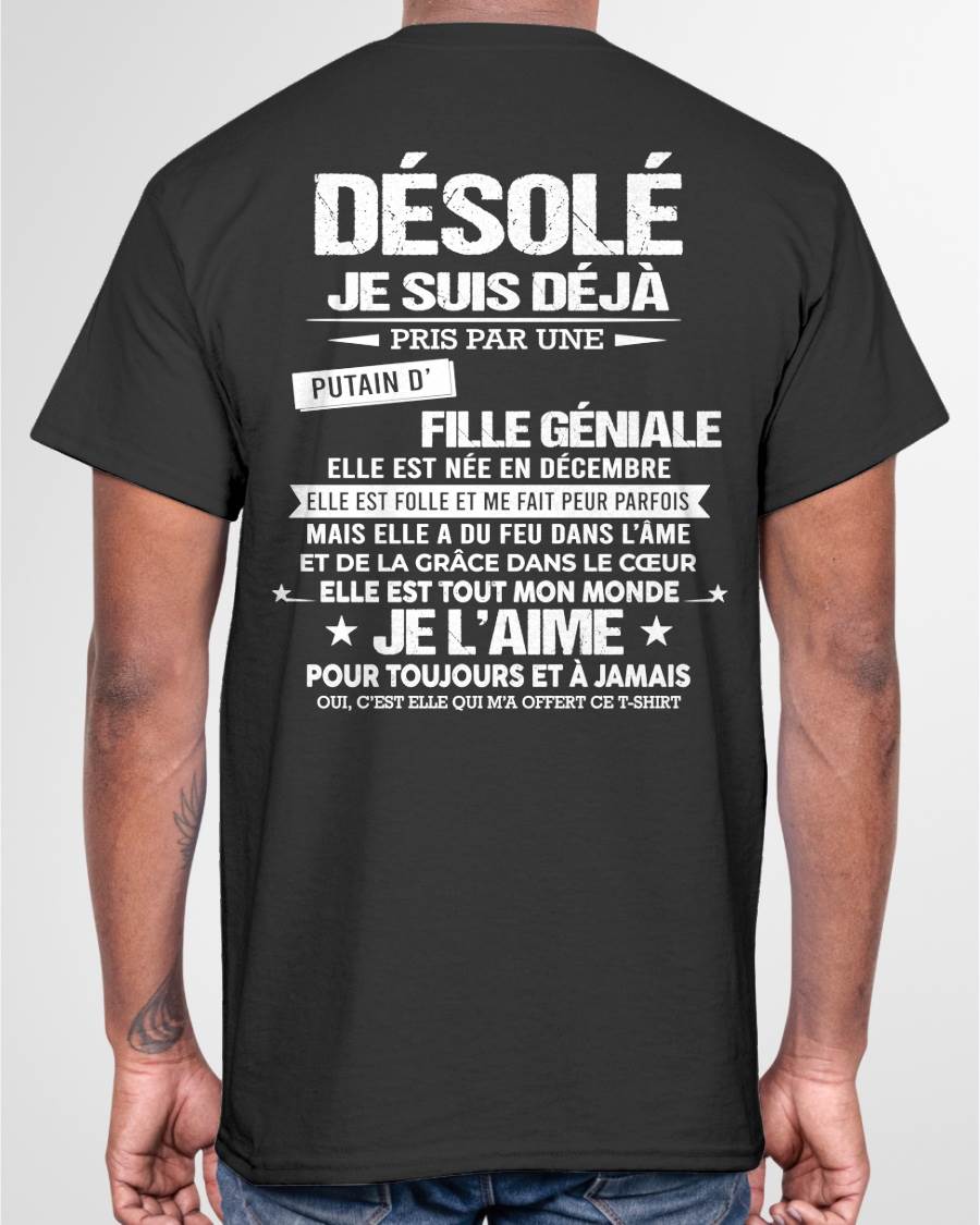 DÉCEMBRE – DÉSOLÉ, JE SUIS DÉJÀ PRIS PAR UNE FILLE VRAIMENT GÉNIALE – DE LA PART DE MA FEMME - FR12 / NINA12 (SKU26T-01140-12)