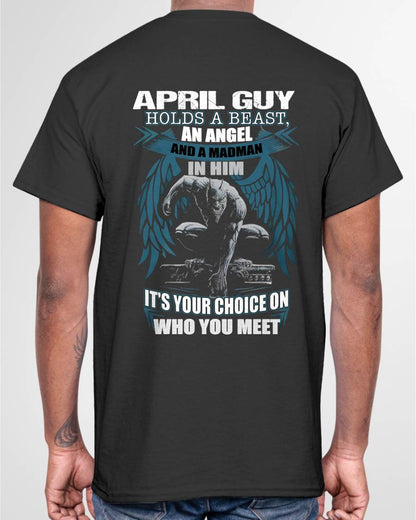 APRIL - IT'S YOUR CHOICE ON WHO YOU MEET - MAN TEE - NINA04 (SKU26T-01-47-04)