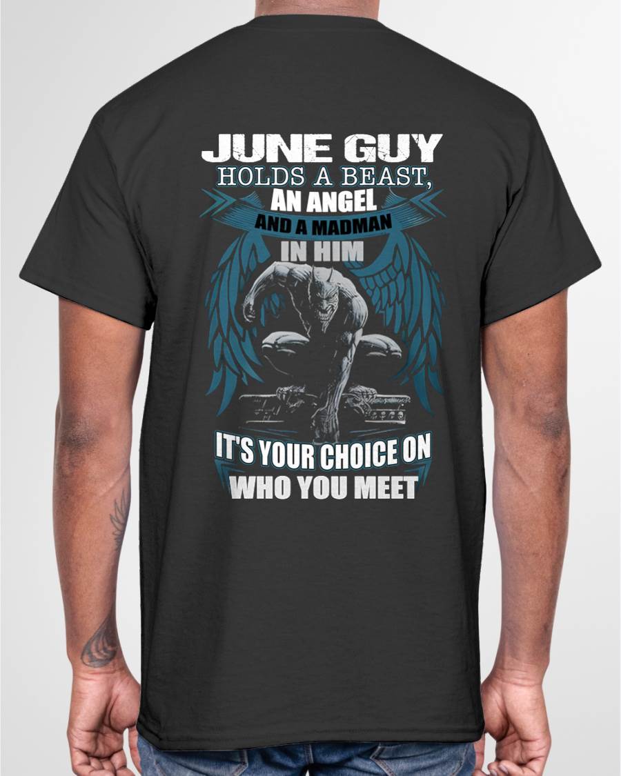 JUNE - IT'S YOUR CHOICE ON WHO YOU MEET - MAN TEE - NINA06 (SKU26T-01-47-06)