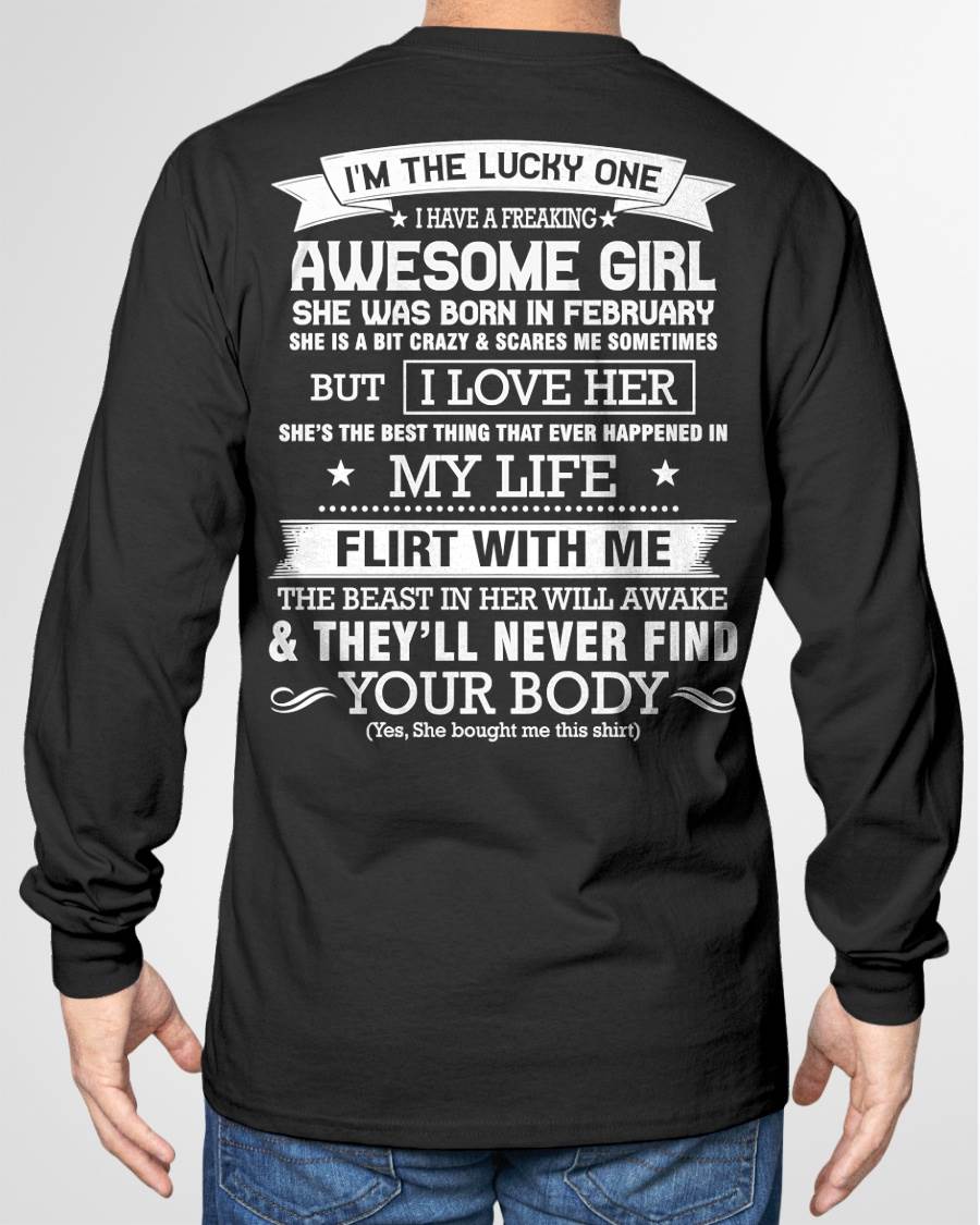 FEBRUARY – SHE’S THE BEST THING THAT EVER HAPPENED IN MY LIFE - FROM WIFE - NINA02 (SKU26T-01280-02)