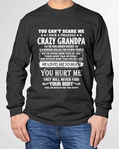 YOU CAN'T SCARE ME I HAVE A FREAKING CRAZY GRANDPA - FROM GRANDPA - NINA00