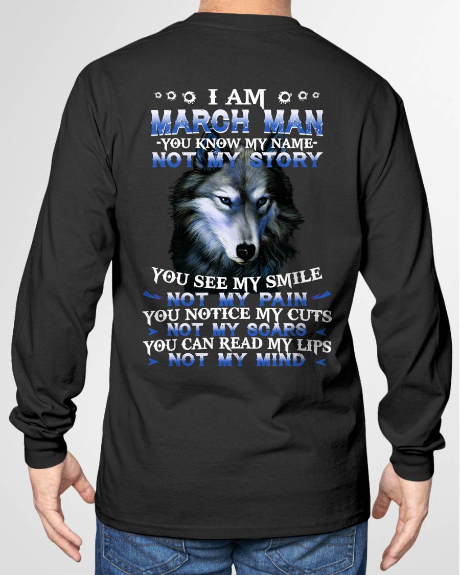 MARCH - YOU KNOW MY NAME NOT MY STORY - MAN TEE - NINA03 (SKU26T-01-48-03)