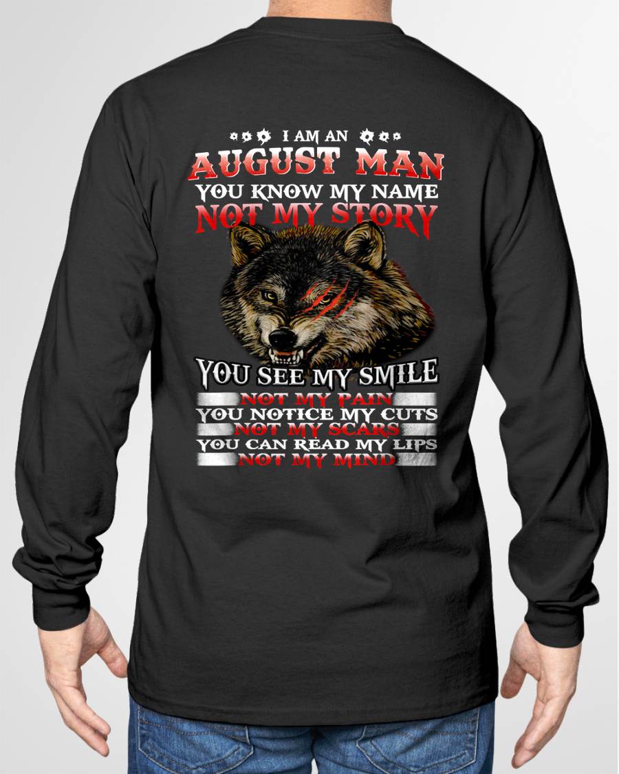 AUGUST MAN - YOU KNOW MY NAME, NOT MY STORY - MANTEE - NINA08 (SKU2604-247-08)