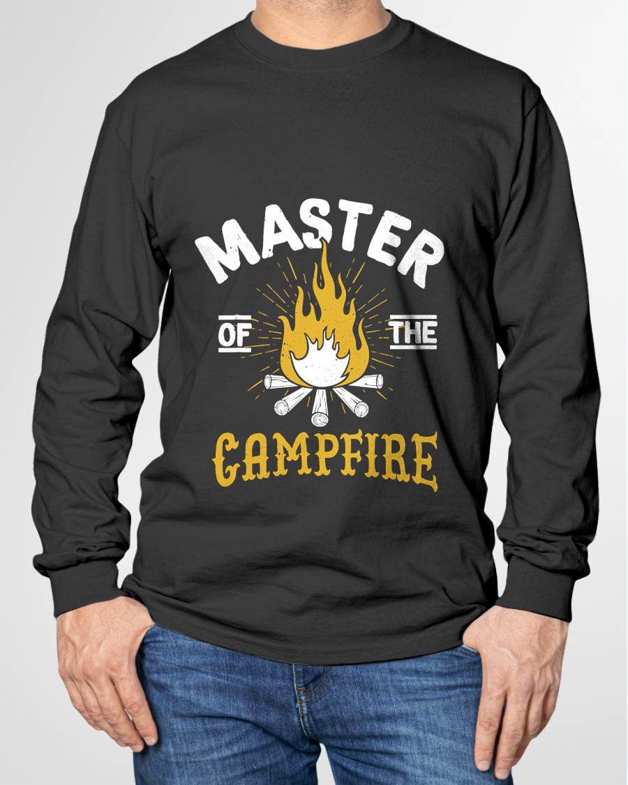 Master Of The Campfire - Camping & Outdoors Gift T-Shirt