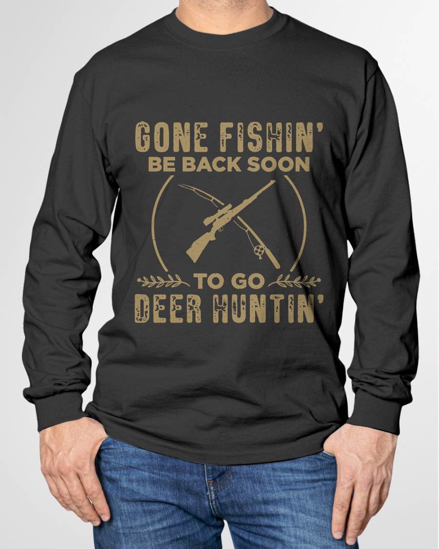Funny Hunting Fishing Graphic for Hunters - T-Shirt