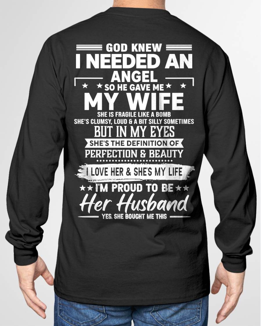 IN MY EYES SHE'S THE DEFINITION OF PERFECTION & BEAUTY I LOVE HER & SHE'S MY LIFE - FROM WIFE - NINA00 (SKU26T-01171-00)