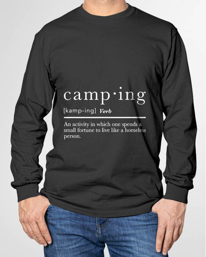 Funny Camping Shirts for Men Women Definition Camp T-Shirt