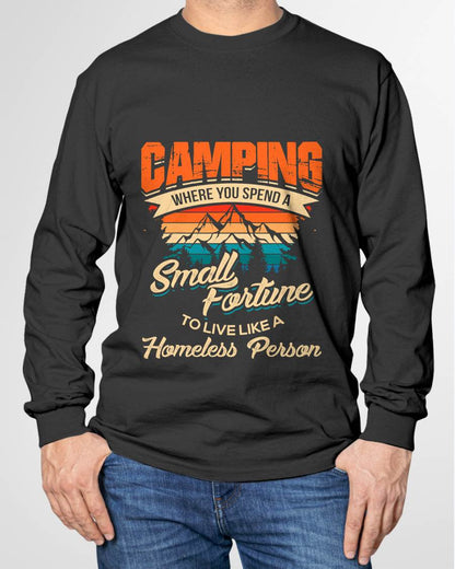 Funny Camping Gifts with Sayings for Campers Camp - Camping T-Shirt (SKUNINA - C03)