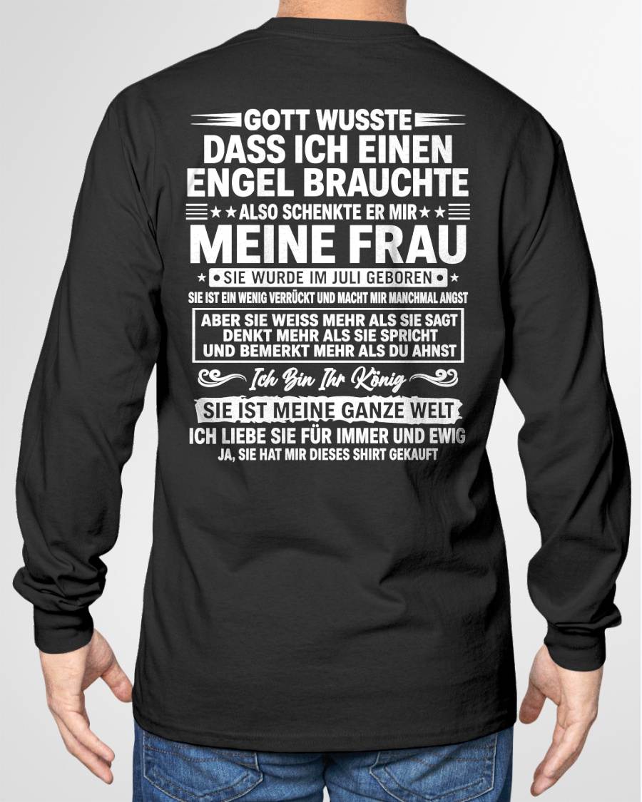 JULI - Ich Bin Ihr König SIE IST MEINE GANZE WELT - Das perfekte Geschenk für deinen Freund - GER/NINA07 (SKU2605-397-07)