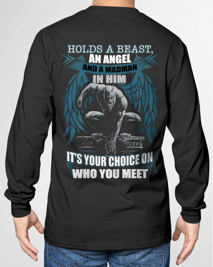 IT'S YOUR CHOICE ON WHO YOU MEET - MAN TEE - NINA00 (SKU26T-01-47-00)