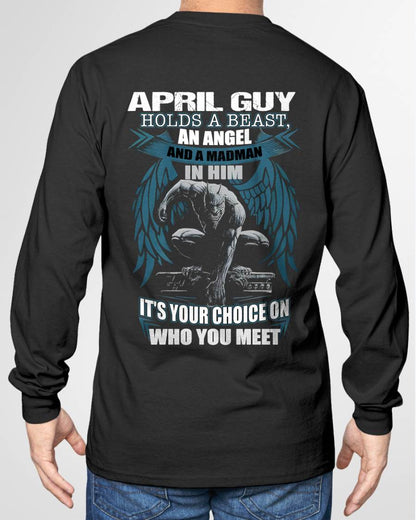 APRIL - IT'S YOUR CHOICE ON WHO YOU MEET - MAN TEE - NINA04 (SKU26T-01-47-04)