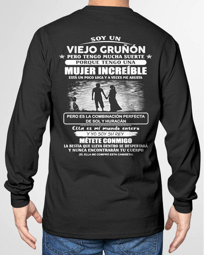 SOY UN VIEJO GRUÑÓN - Regalo especial para tu novio o esposo - NINA00 (SKU2604-270-00)
