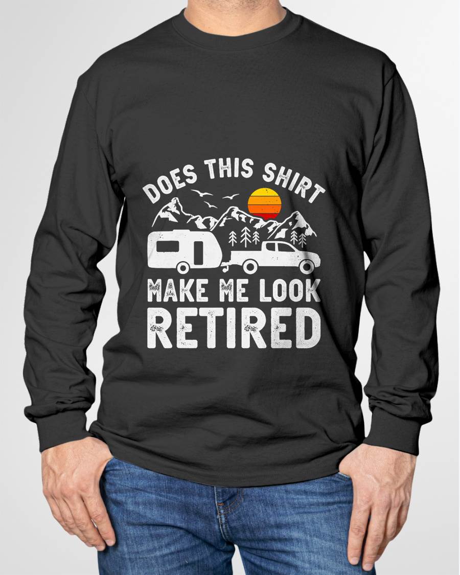 Retired Camper Retirement Camping T-Shirt