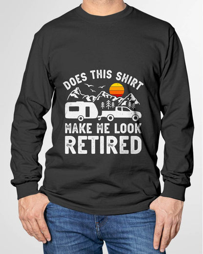 Retired Camper Retirement Camping T-Shirt