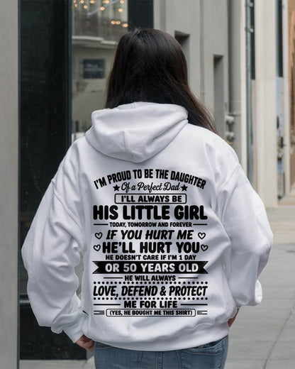 "My Dad Always Care Me If I'm 1 Day Or 50 Years Old" – The Beautiful T - Shirt From Dad – NINA00 (SKU2606-81-00)