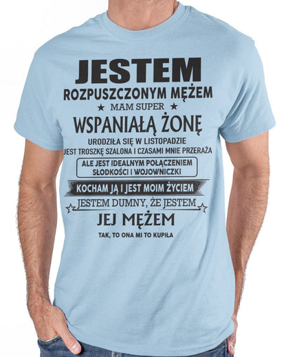 Niesamowita Żona Urodzona w listopadzie – Idealny Prezent dla Twojego Męża – POL/NINA11 (SKU06-26-11)