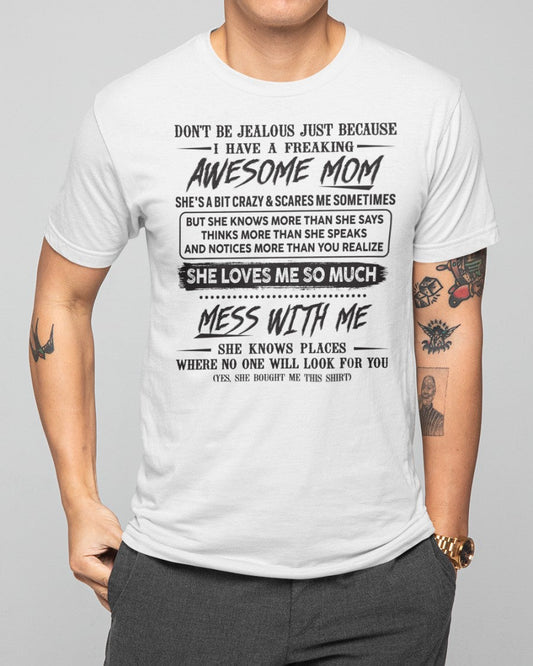Awesome Mom - Perfect Gift For Your Son From Mom - NINA00 (SKU TRI 03.03.03)