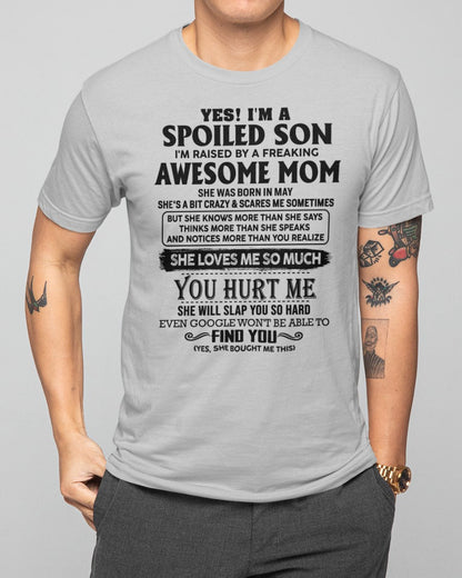 May - Awesome Mom - Perfect Gift For Son From Mom - NINA05 (SKU-SPW-05)